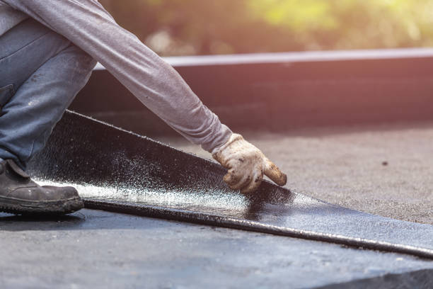 Professional Interior Drainage System technician working in Whitehall, MI
